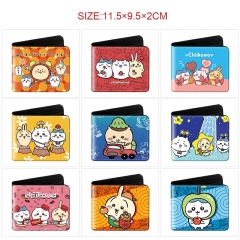 10 Styles Chiikawa Cartoon Purse Short Anime Wallet