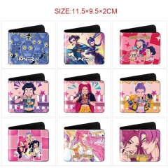 10 Styles K-Pop: Demon Hunters Cartoon Purse Short Anime Wallet