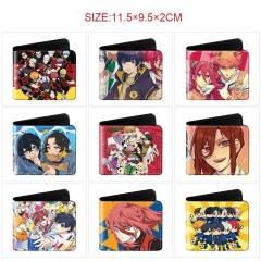 10 Styles Blue Lock Cartoon Purse Short Anime Wallet