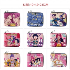 11 Styles K-Pop: Demon Hunters Cartoon Purse Short Anime Wallet