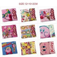 9 Styles Kirby Cartoon Purse Short Anime Wallet