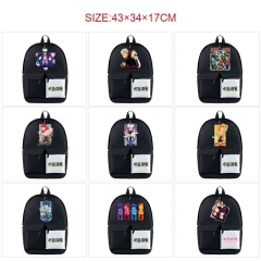 10 Styles Jujutsu Kaisen Cartoon Anime Backpack Bag