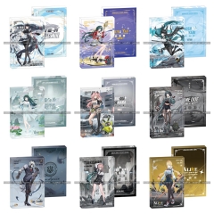 17 Styles 8*12*1.2CM Zenless Zone Zero Cartoon Anime Acrylic Card Brick