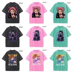 20 Styles Jujutsu Kaisen Cartoon Pattern Anime T-shirt