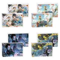 6 Styles 8*12*1.2CM Identity V Cartoon Anime Acrylic Card Brick