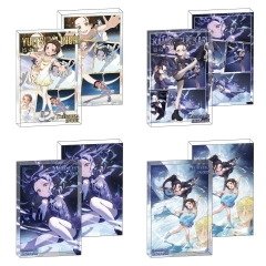 6 Styles 8*12*1.2CM Medalist Cartoon Anime Acrylic Card Brick