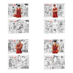 5 Styles 8*12*1.2CM Slam Dunk Cartoon Anime Acrylic Card Brick