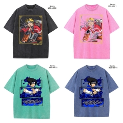 8 Styles Naruto Cartoon Pattern Anime T-shirt
