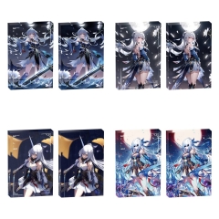 4 Styles 8*12*1.2CM Honkai: Star Rail Jingliu Cartoon Anime Acrylic Card Brick
