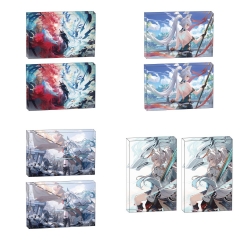 5 Styles 8*12*1.2CM Honkai: Star Rail Feixiao Cartoon Anime Acrylic Card Brick