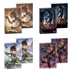 8 Styles 8*12*1.2CM Identity V Cartoon Anime Acrylic Card Brick