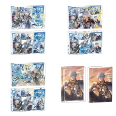 6 Styles 8*12*1.2CM Honkai: Star Rail Khaslana Cartoon Anime Acrylic Card Brick