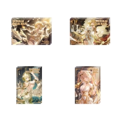 4 Styles 8*12*1.2CM Honkai: Star Rail Aglaea Cartoon Anime Acrylic Card Brick