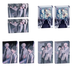 5 Styles 8*12*1.2CM Link Click Cartoon Anime Acrylic Card Brick