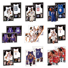 30 Styles 8*12*1.2CM Ballsuperstar Paul George Cartoon Anime Acrylic Card Brick