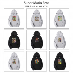 14 Styles Super Mario Bro Cartoon Anime Hooded Hoodie