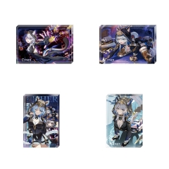 4 Styles 8*12*1.2CM Honkai: Star Rail Cipher Cartoon Anime Acrylic Card Brick