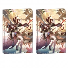 3 Styles 8*12*1.2CM Honkai: Star Rail Fugue Cartoon Anime Acrylic Card Brick