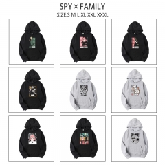 9 Styles SPY×FAMILY Cartoon Anime Hooded Hoodie