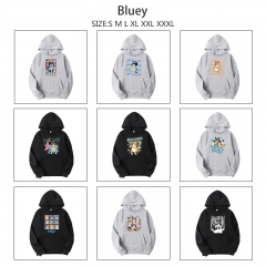 9 Styles Bluey Cartoon Anime Hooded Hoodie