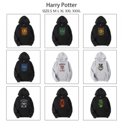 12 Styles Harry Potter Cartoon Anime Hooded Hoodie