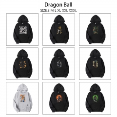 22 Styles Dragon Ball Z Cartoon Anime Hooded Hoodie