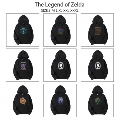 10 Styles The Legend Of Zelda Cartoon Anime Hooded Hoodie