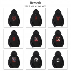 11 Styles Berserk Cartoon Anime Hooded Hoodie
