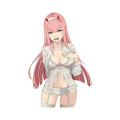 动漫比翼之吻darling 02角色TEMU专供汽车贴纸创意二次元装饰贴