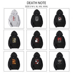11 Styles Death Note Cartoon Anime Hooded Hoodie