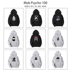 12 Styles Mob Psycho 100 Cartoon Anime Hooded Hoodie