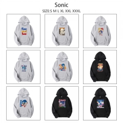 29 Styles Sonic the Hedgehog Cartoon Anime Hooded Hoodie
