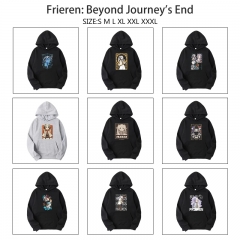 9 Styles Frieren: Beyond Journey's End Cartoon Anime Hooded Hoodie