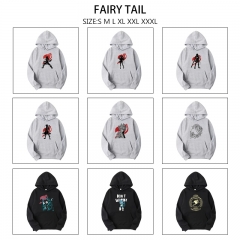 9 Styles Fairy Tail Cartoon Anime Hooded Hoodie