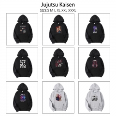 25 Styles Jujutsu Kaisen Cartoon Anime Hooded Hoodie