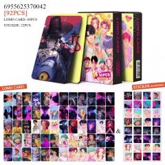 热销新款92张kpop猎魔女团沙加男团周边60张LOMO小卡+30张贴纸