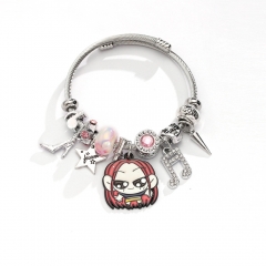 3 Styles K-Pop: Demon Hunters Cartoon Anime Stainless Steel Bracelet