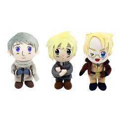 跨境新品Hetalia Axis Powers黑塔利亚游戏动画毛绒玩偶公仔