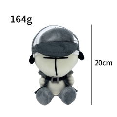 20cm 跨境新品MADNESS COMBAT暴力迪吧毛绒玩具公仔
