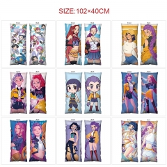 猎魔女团102x40cm双面印花抱枕（含枕芯）