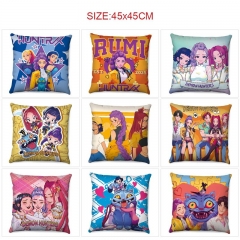 爆款猎魔女团 45x45抱枕-30款 含枕芯