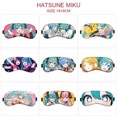 初音未来-13款 数码印花全彩 眼罩  5个起批（不含冰袋）