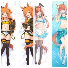 25694赛马娘- 重炮 没有枕芯（桃皮绒 双面）