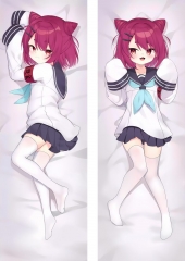 25683鹿乃子乃子乃子虎视眈眈-猫山田根子没有枕芯（桃皮绒 双面）