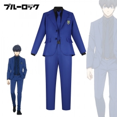 蓝色监狱bluelock洁世一千切蜂乐回西服套装cosplay蓝色西服全套