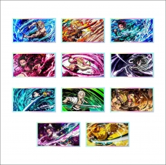 11 Styles Demon Slayer: Kimetsu no Yaiba Cartoon Anime Acrylic Coloured Paper