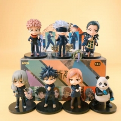 7PCS/SET 9.5cm Jujutsu Kaisen Cartoon Mystery Blind Box Anime PVC Figure Toy