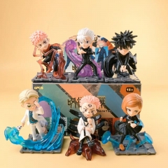 6PCS/SET 8cm Jujutsu Kaisen Cartoon Mystery Blind Box Anime PVC Figure Toy