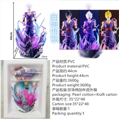 44cm白神悟饭三头雕互换，品质升级全涂装，包装升级珍珠棉加牛皮外箱
