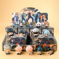 14PCS/SET 3-4cm Jujutsu Kaisen Cartoon Mystery Blind Box Anime PVC Figure Toy